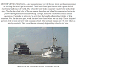 Desktop Screenshot of manana.com